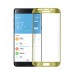 Samsung Galaxy Note 7 - Anti-Scratch High Quality 0.2mm 2.5D 3D Curved Edge to Edge Electroplated Tempered Front Protective Screen Glass - Gold